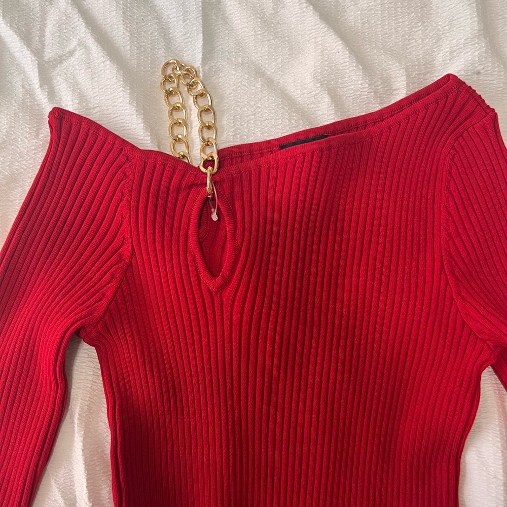 Red long sleeve